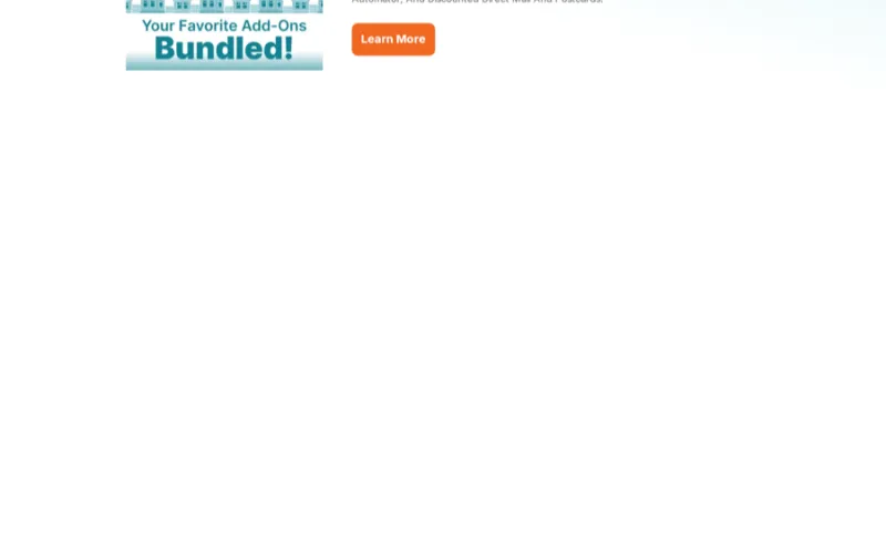 PropStream landing page screenshot