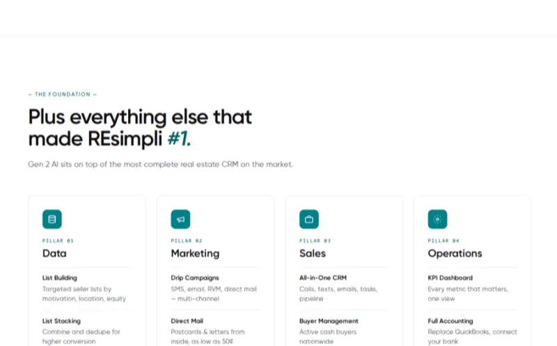 resimpli landing page screenshot